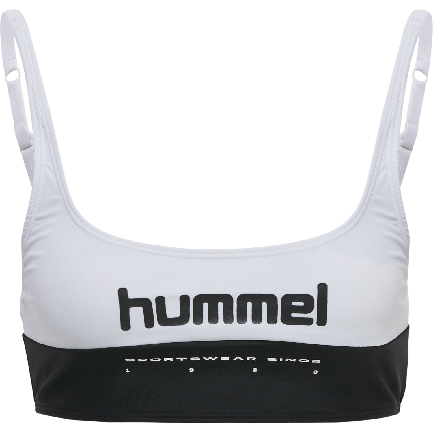 hmlCINDI SWIM TOP, WHITE/BLACK, packshot