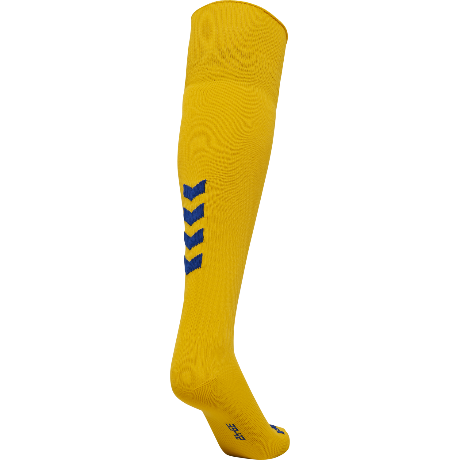 hmlPROMO FOOTBALL SOCK, SPORTS YELLOW/TRUE BLUE, packshot