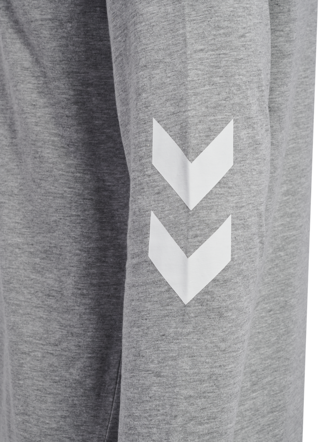 hmlLEGACY 2.0 T-SHIRT L/S, GREY MELANGE, packshot