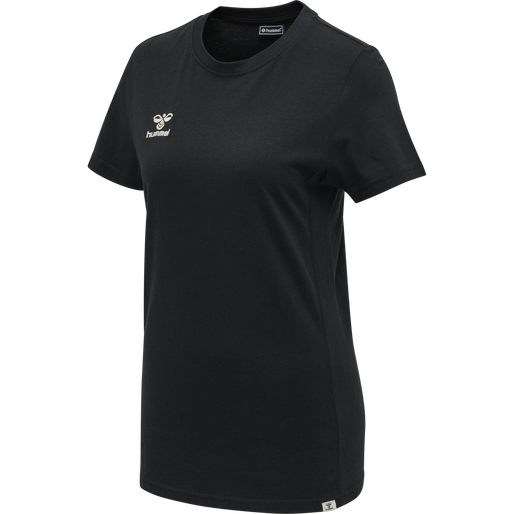hmlMOVE T-SHIRT WOMAN, BLACK, packshot