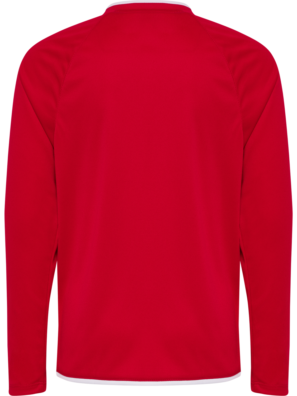 hmlCORE 2.0 JERSEY L/S KIDS, TRUE RED/WHITE, packshot
