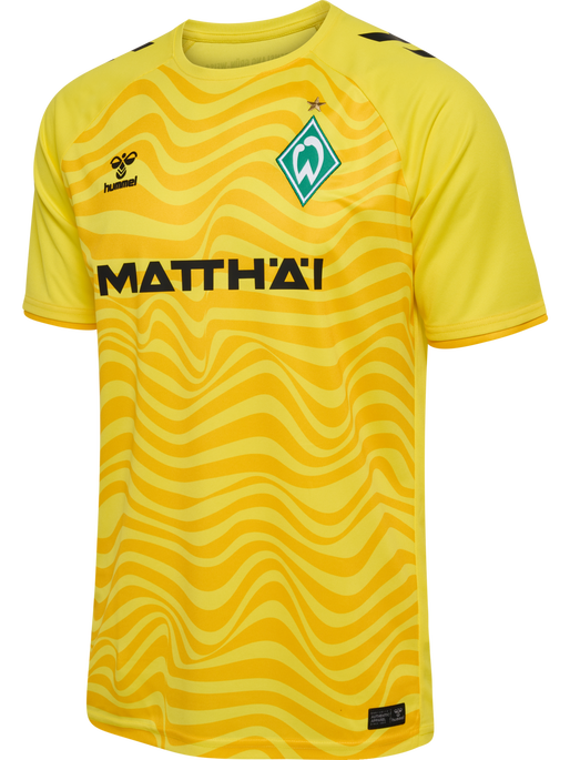 WER 24/25 GK JERSEY S/S, BLAZING YELLOW, packshot