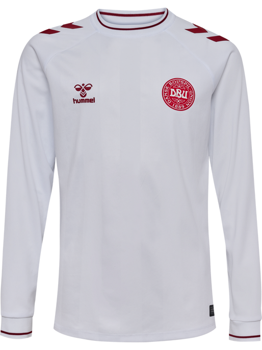 DBU WOMAN 25 AWAY  JERSEY L/S KIDS, WHITE DBU WOMAN 25 AWAY  JERSEY L/S KIDS, WHITE, packshot