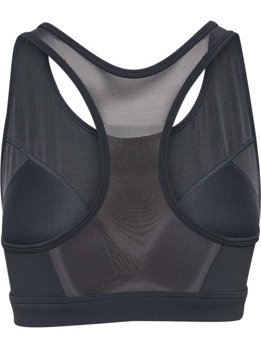 hmlPULSE MEDIUM SUPPORT BRA, EBONY hmlPULSE MEDIUM SUPPORT BRA, EBONY, packshot