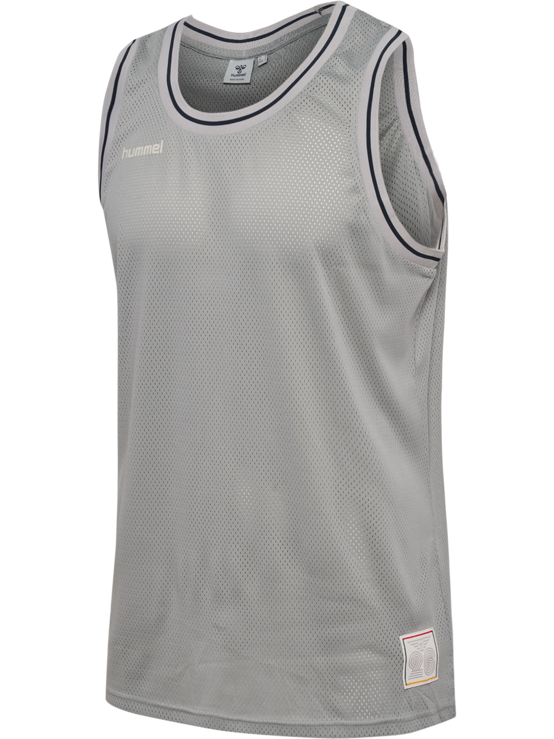 hmlWORLD 26 MESH TANK TOP, ULTIMATE GRAY, packshot