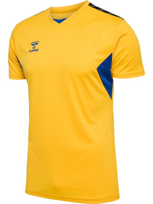 hmlAUTHENTIC PL JERSEY S/S, SPORTS YELLOW, packshot