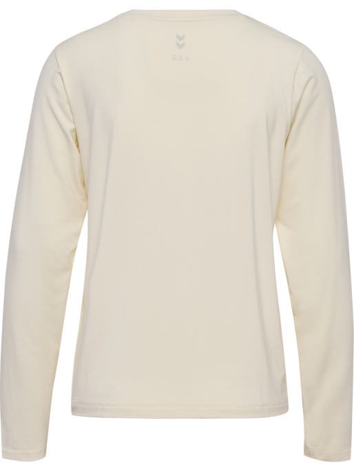 hmlYOGA SOFT LOOSE W T-SHIRT LS, TOFU hmlYOGA SOFT LOOSE W T-SHIRT LS, TOFU, packshot