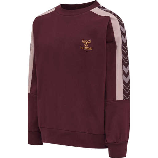 hmlAUDREY SWEATSHIRT, WINDSOR WINE, packshot