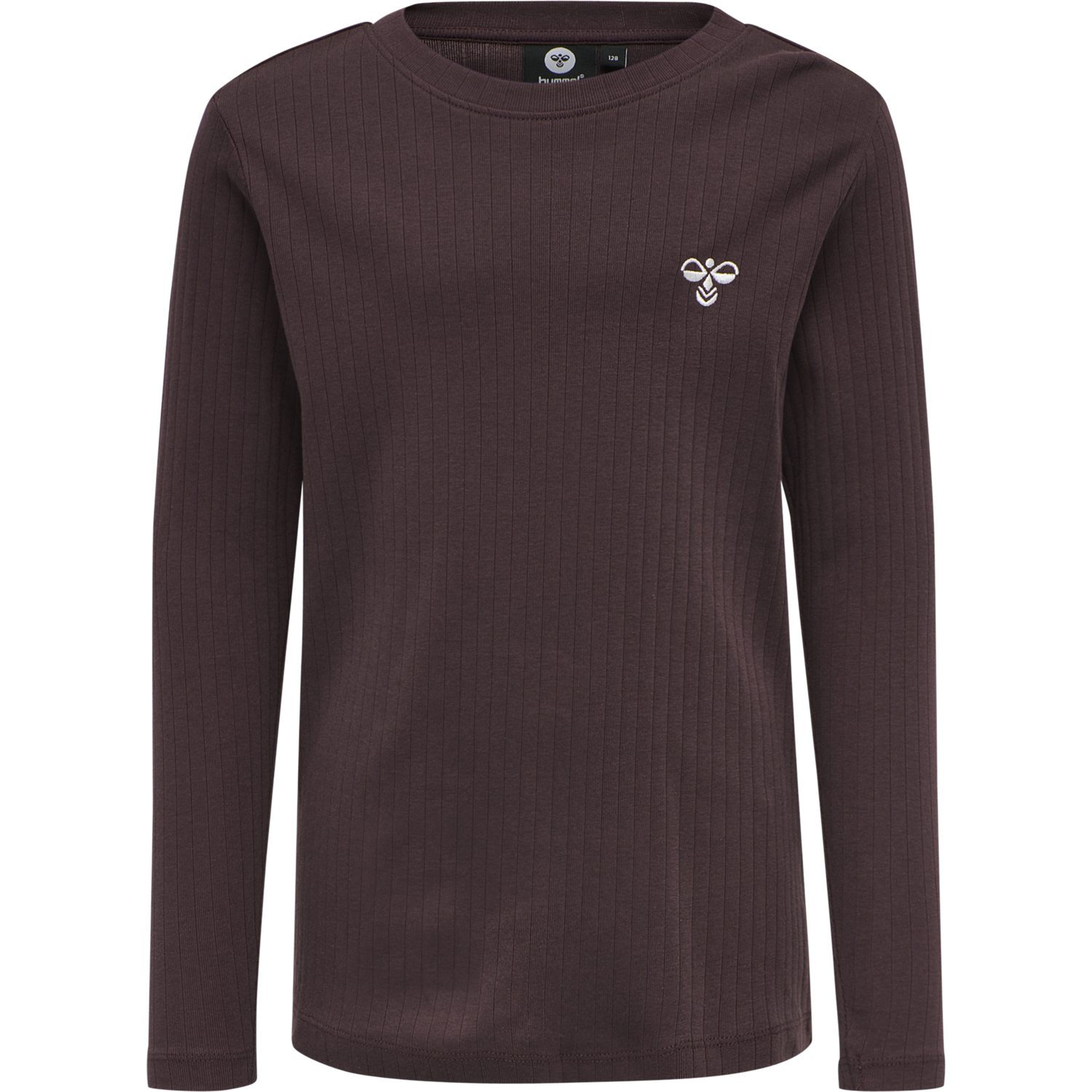 hmlNANETTE T-SHIRT L/S, FUDGE, packshot