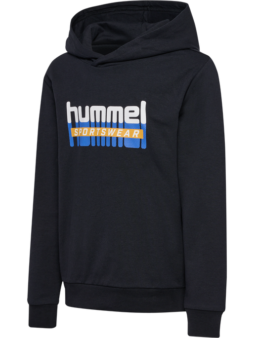 hmlTUKAS HOODIE, BLACK, packshot