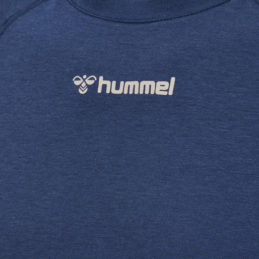 hmlMT LAZE T-SHIRT L/S, INSIGNIA BLUE hmlMT LAZE T-SHIRT L/S, INSIGNIA BLUE, packshot