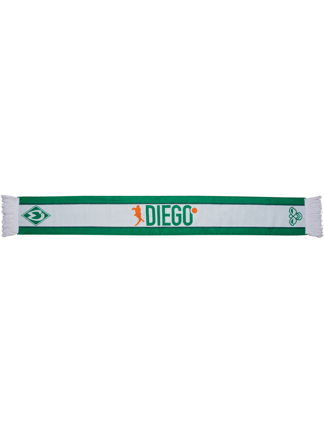 WER 24/25 DIEGO FAN SCARF, WHITE, packshot