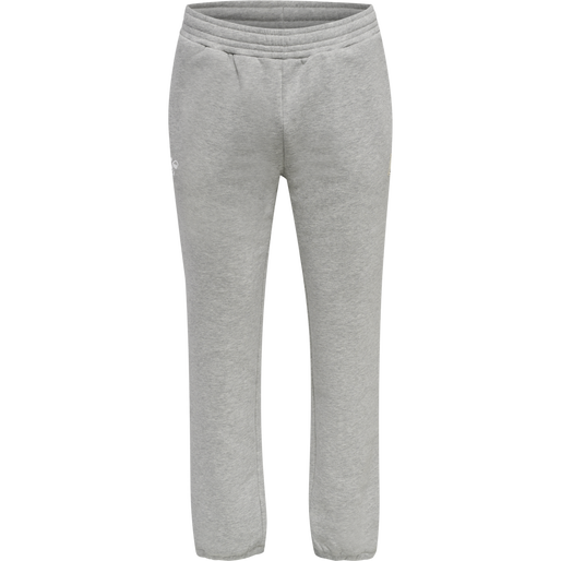 hmlGG12 SWEAT PANTS, GREY MELANGE, packshot