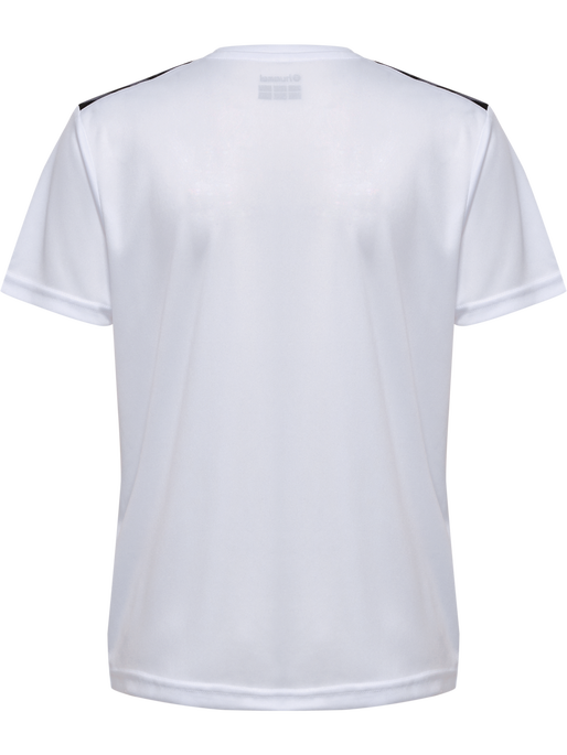 hmlAUTHENTIC PL JERSEY S/S KIDS, WHITE, packshot