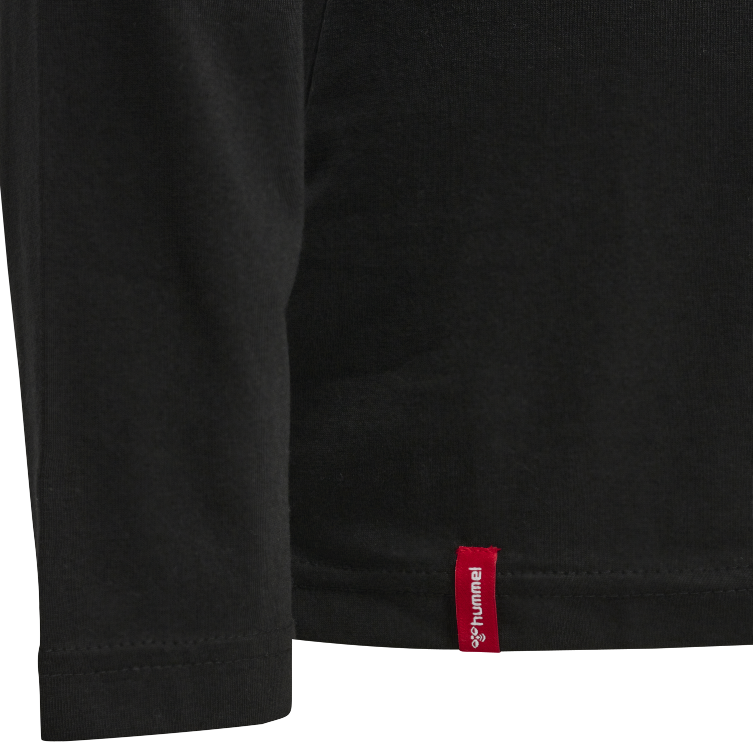 hmlRED BASIC T-SHIRT L/S WOMAN, BLACK, packshot