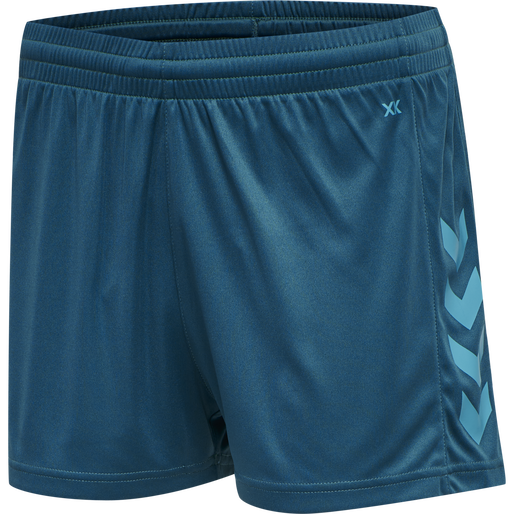 hmlCORE XK POLY SHORTS WOMAN, BLUE CORAL hmlCORE XK POLY SHORTS WOMAN, BLUE CORAL, packshot