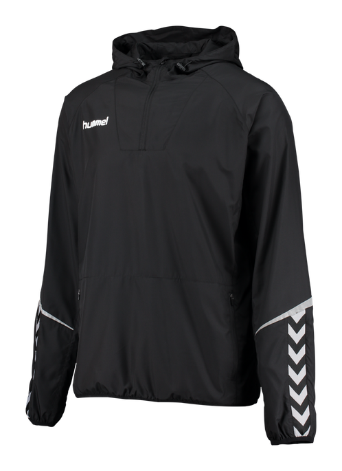 AUTHENTIC CHARGE LIGHT WEIGHT WINDBREAKER, BLACK, packshot