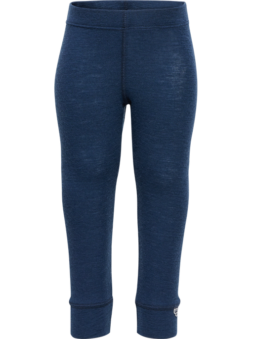 hmlMINI WOOL RIB TIGHTS, DRESS BLUES hmlMINI WOOL RIB TIGHTS, DRESS BLUES, packshot