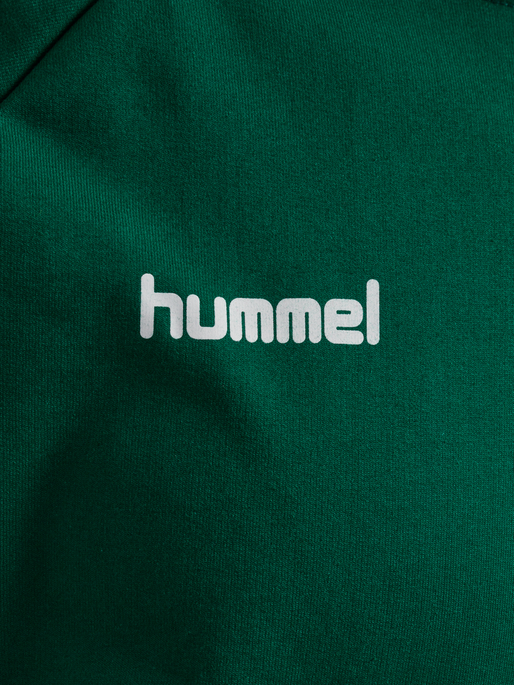 HUMMEL GO COTTON SWEATSHIRT, EVERGREEN, packshot