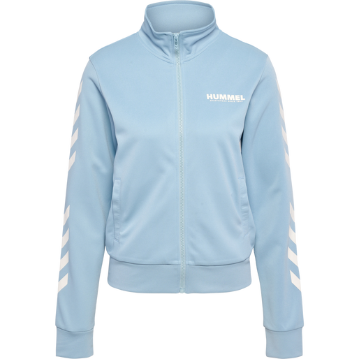 hmlLEGACY POLY WOMAN ZIP JACKET, CELESTIAL BLUE hmlLEGACY POLY WOMAN ZIP JACKET, CELESTIAL BLUE, packshot