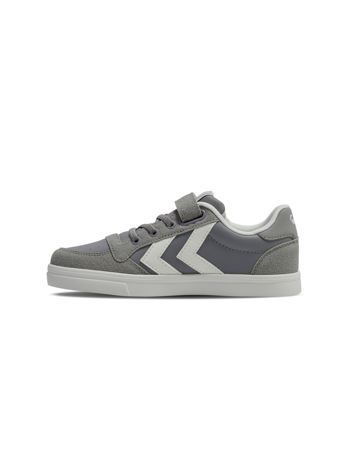 SLIMMER STADIL LEATHER LOW JR, ALLOY, packshot