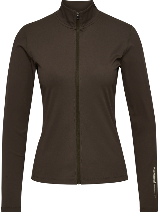 hmlPULSE W ZIP SHIRT L/S, DELICIOSO hmlPULSE W ZIP SHIRT L/S, DELICIOSO, packshot