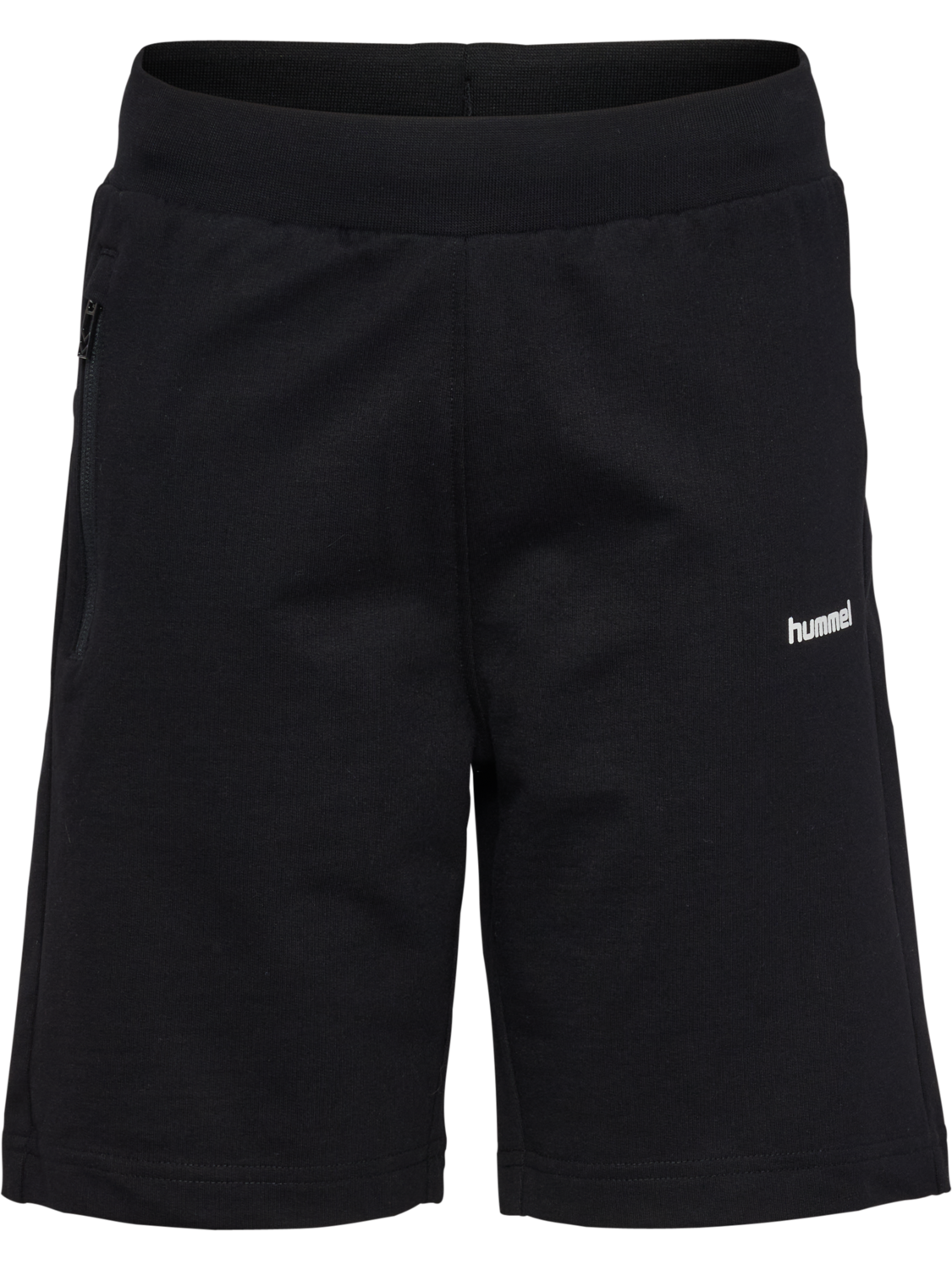 hmlJR REGULAR ADJ WAIST SHORTS, BLACK, packshot
