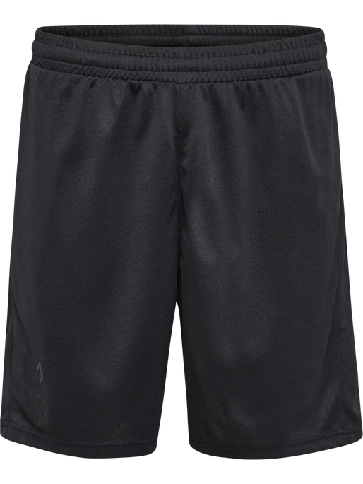 hmlACTIVE PL SHORTS, BLACK, packshot