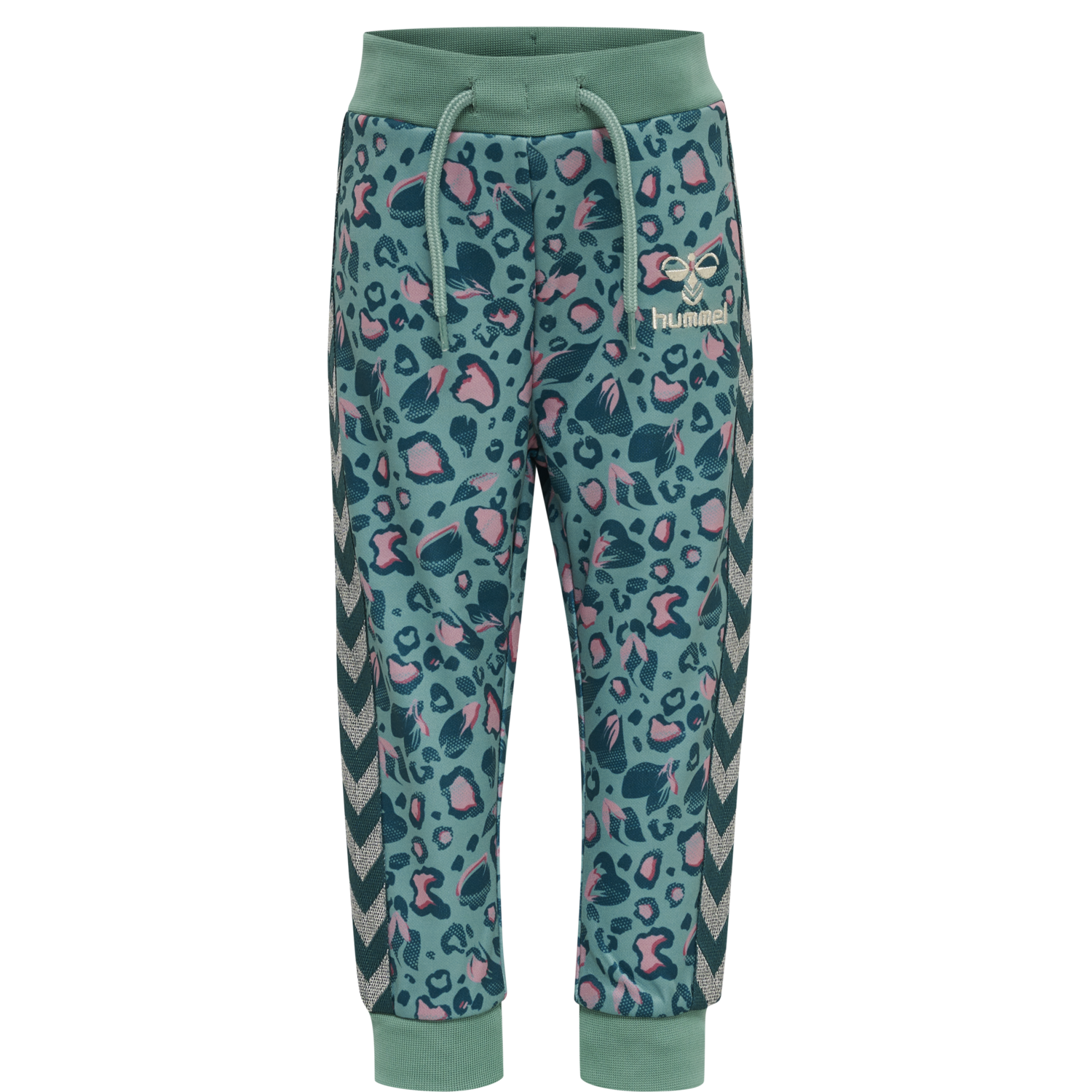 hmlOLYMPIA PANTS, MINERAL BLUE, packshot