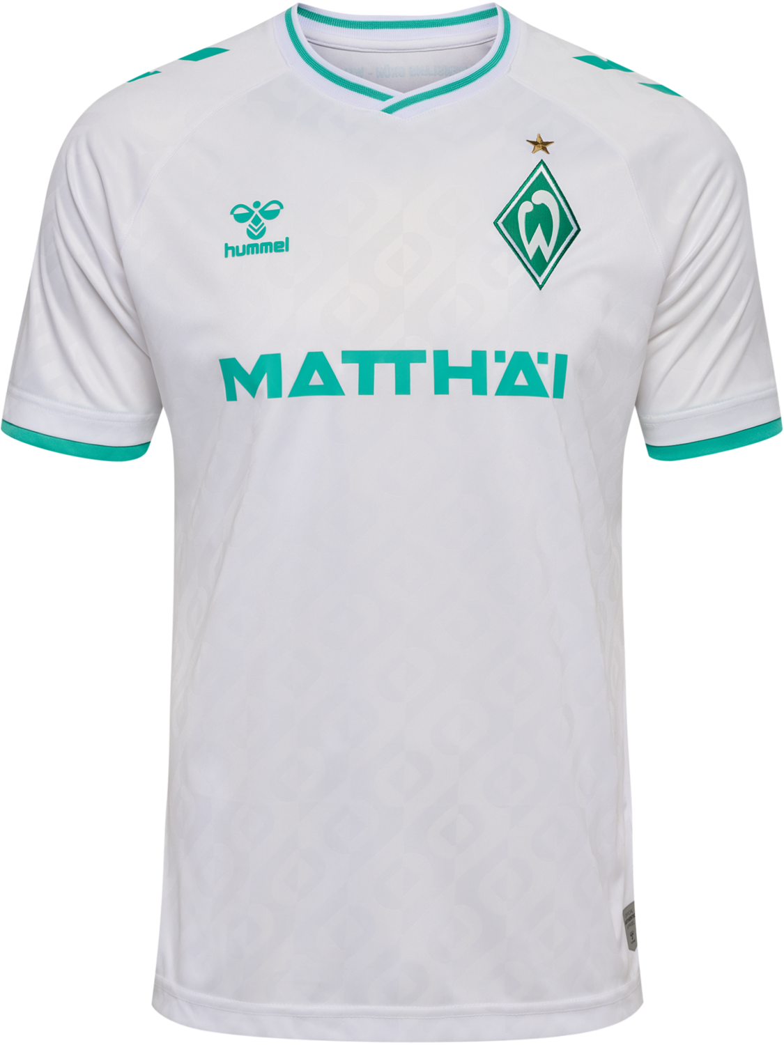 WER 23/24 AWAY JERSEY S/S KIDS, WHITE, packshot