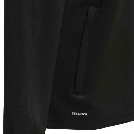 hmlCORE XK POLY SWEAT HOODIE WOMAN, BLACK, packshot