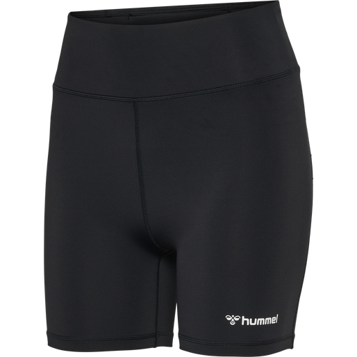 hmlMT ACTIVE HW TIGHT SHORTS, BLACK, packshot