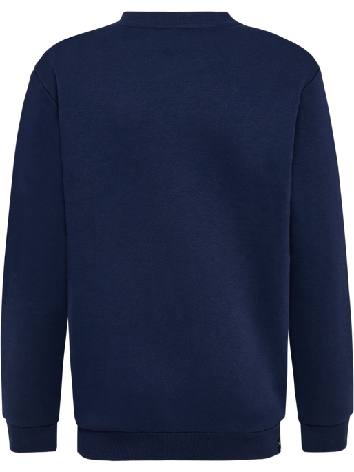 hmlMOVER COTTON SWEATSHIRT KIDS, MARINE, packshot