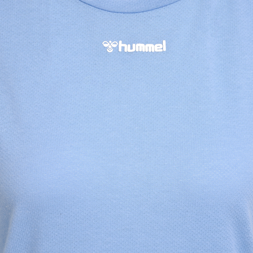 hmlMT VANJA T-SHIRT, PLACID BLUE, packshot