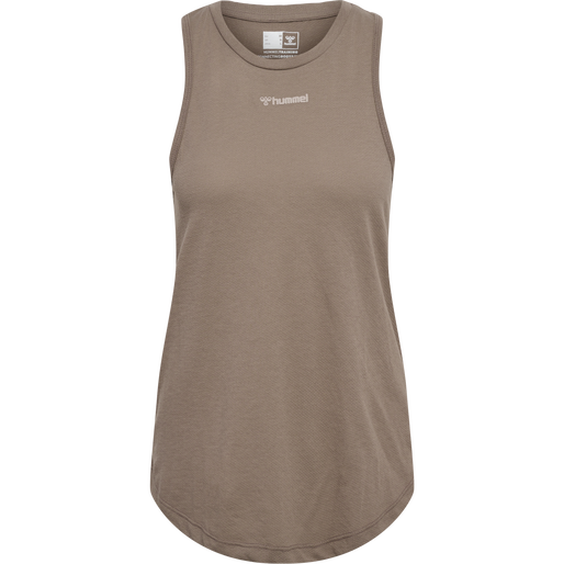 hmlMT VANJA TOP, DRIFTWOOD hmlMT VANJA TOP, DRIFTWOOD, packshot