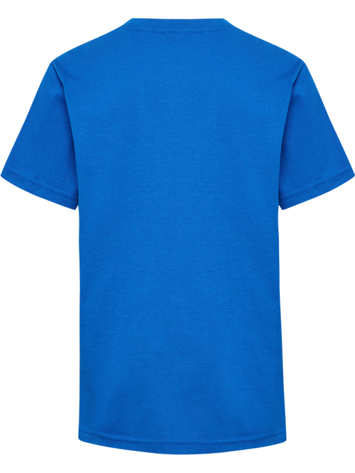 hmlTUKAS T-SHIRT S/S, BLUE LOLITE, packshot