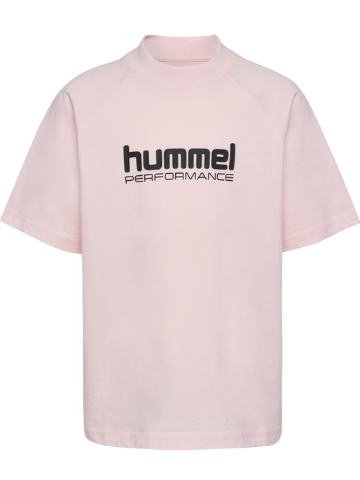 hmlJR DANCE T-SHIRT S/S, BARELY PINK, packshot
