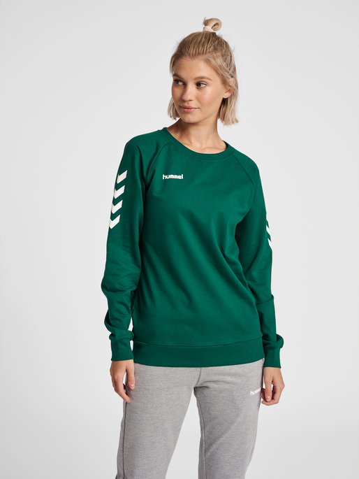 hummel GO COTTON SWEATSHIRT WOMAN - | hummel.dk