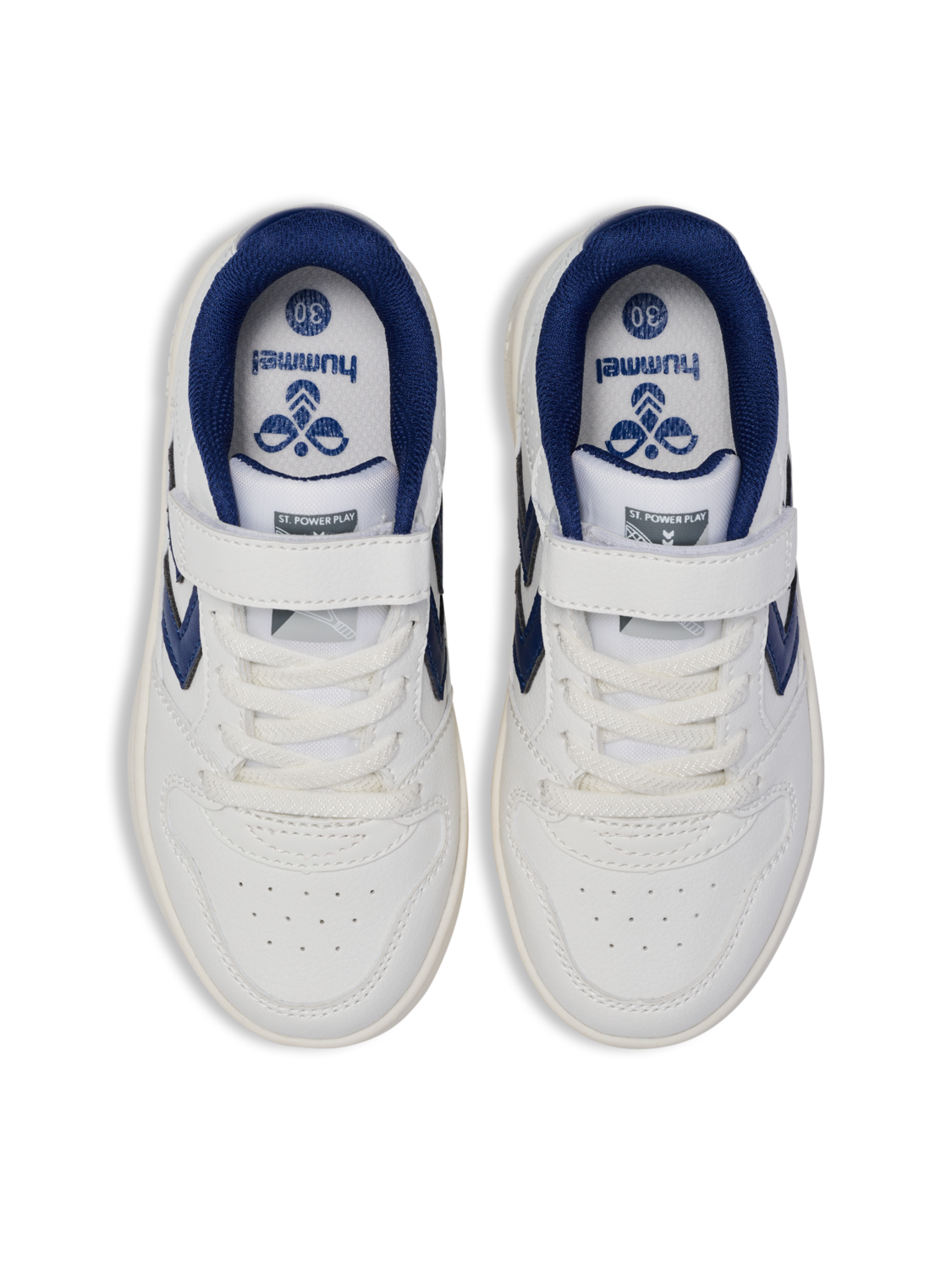 ST POWER PLAY JR, WHITE/BLUE, packshot