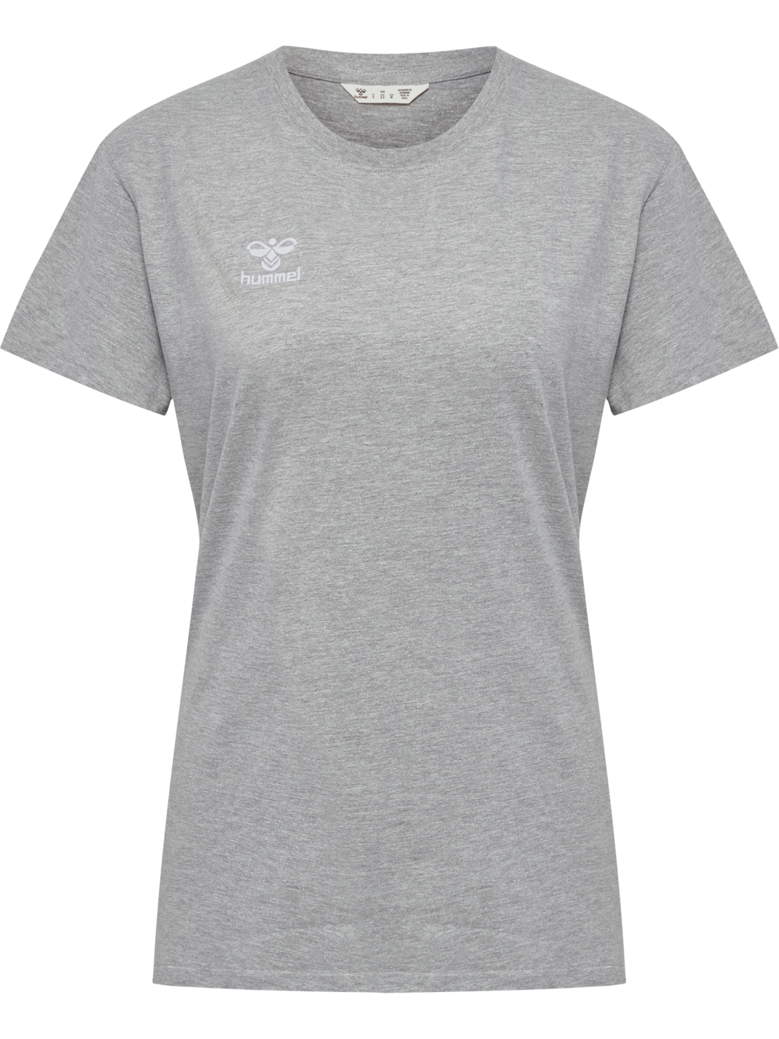 hmlGO 2.0 T-SHIRT S/S WOMAN, GREY MELANGE, packshot