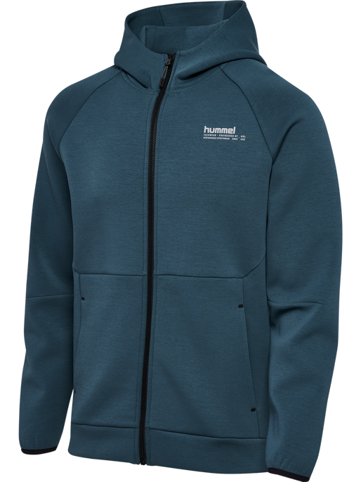 hmlTECH FLEECE REGULAR ZIP HOODIE, STARGAZER hmlTECH FLEECE REGULAR ZIP HOODIE, STARGAZER, packshot
