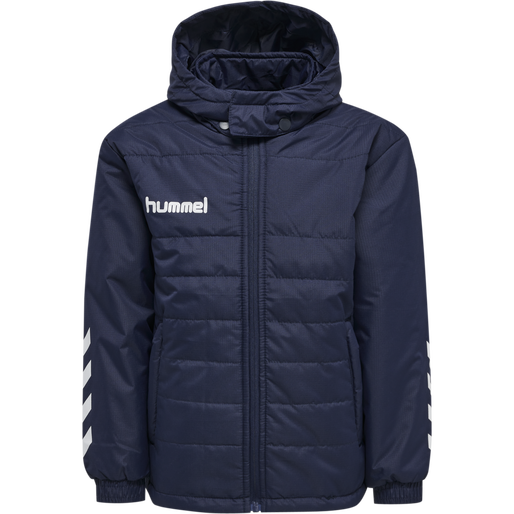 hmlPROMO SHORT BENCH JACKET KIDS, MARINE hmlPROMO SHORT BENCH JACKET KIDS, MARINE, packshot