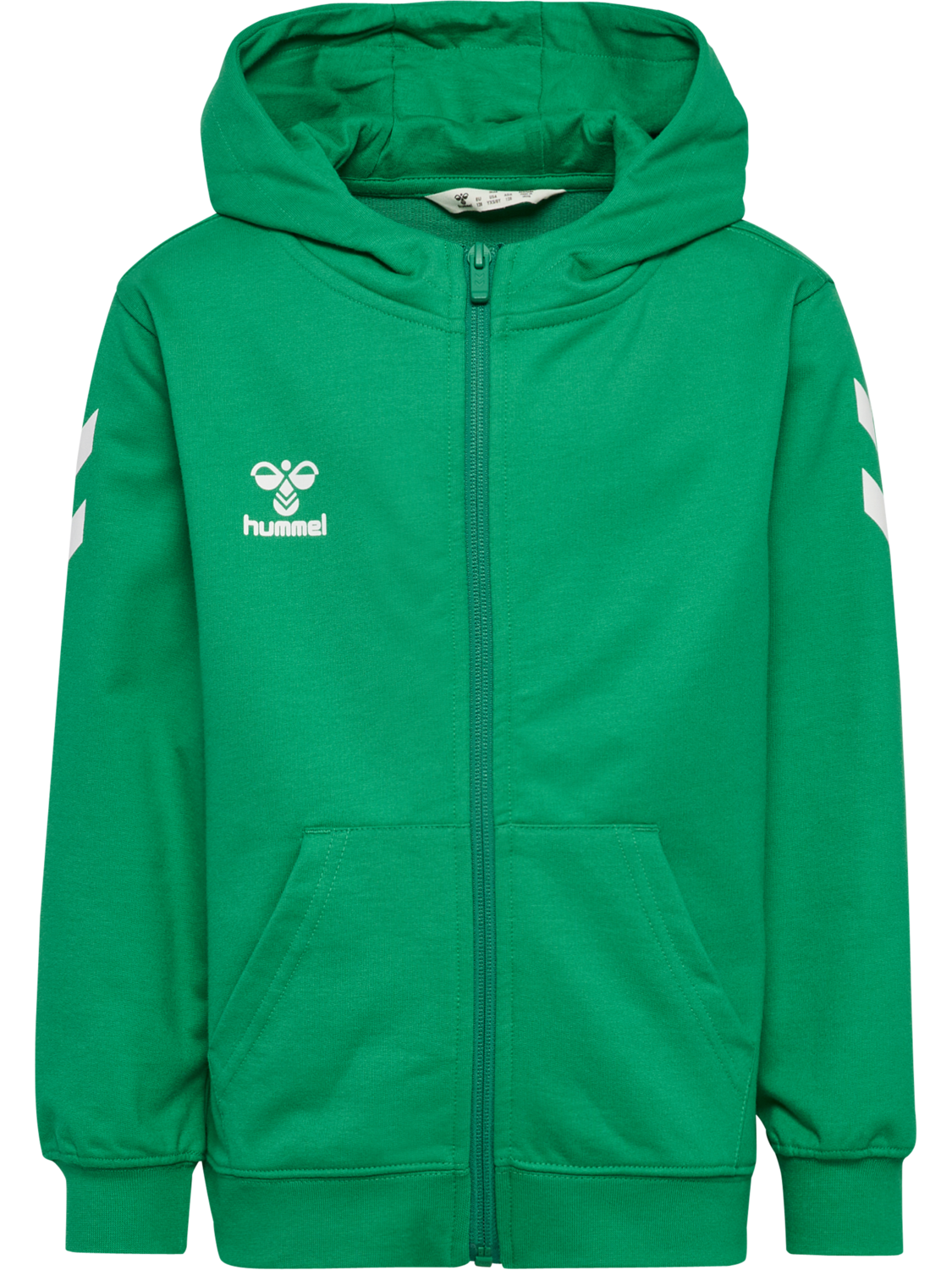 hmlGO 2.0 CHEVRON ZIP HOODIE KIDS, JELLY BEAN, packshot