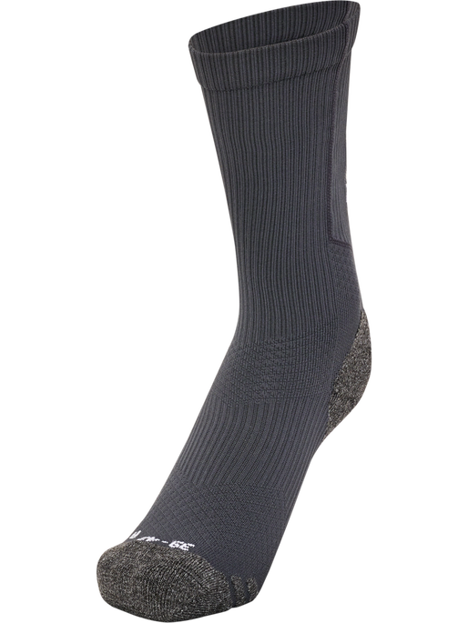 hmlPRO TRAINING SOCKS LOW, ASPHALT/WHITE hmlPRO TRAINING SOCKS LOW, ASPHALT/WHITE, packshot
