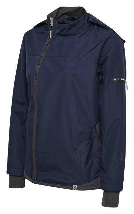 hmlNORTH SHELL JACKET WOMAN, MARINE, packshot