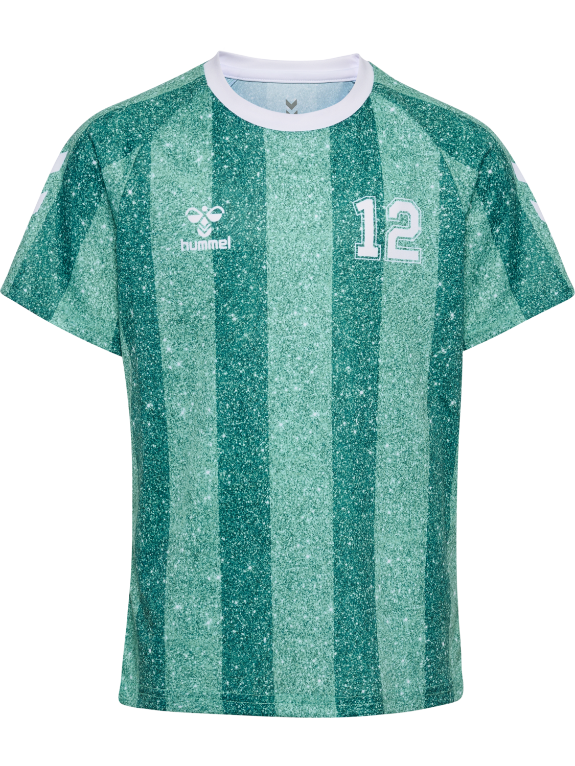 hmlSHIMMER T-SHIRT S/S, JUNE BUG, packshot