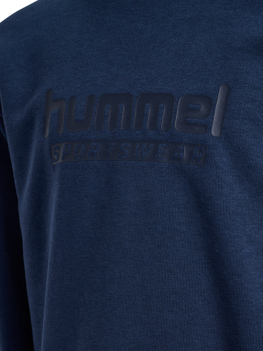 hmlJR BASE SWEATSHIRT, DRESS BLUES, packshot