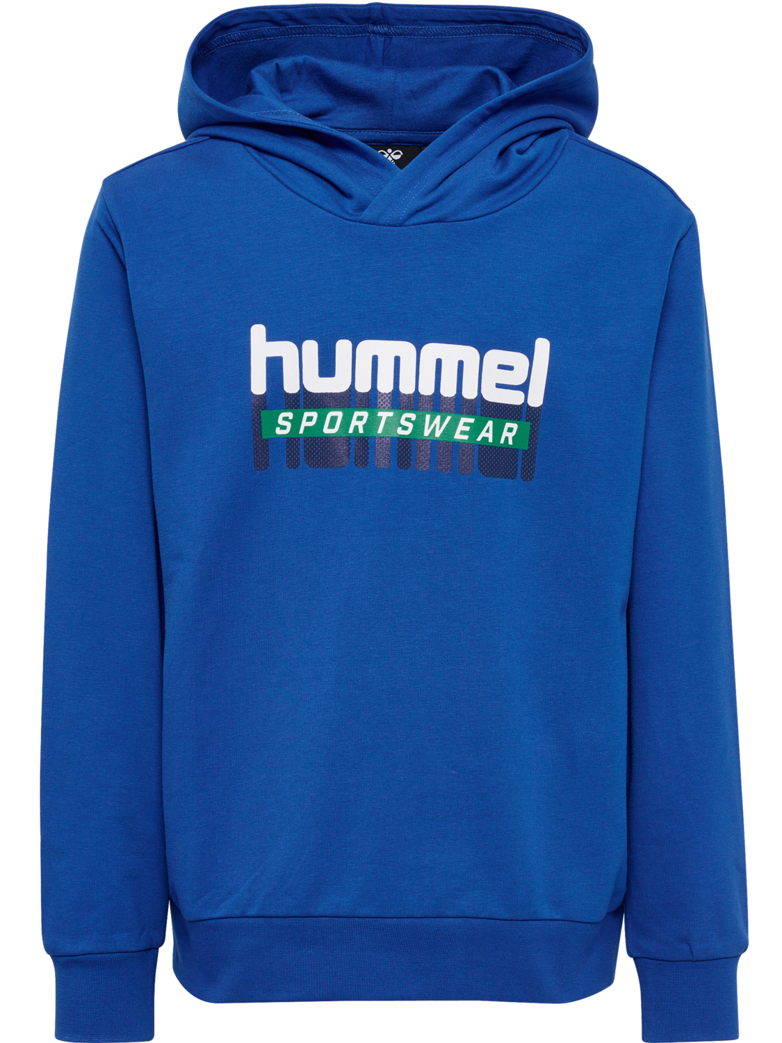 hmlTUKAS HOODIE, CLASSIC BLUE, packshot