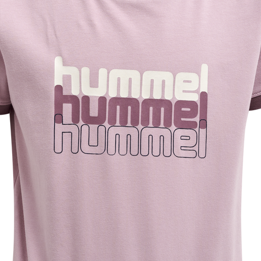 hmlCLOUD DRESS S/S, DAWN PINK hmlCLOUD DRESS S/S, DAWN PINK, packshot