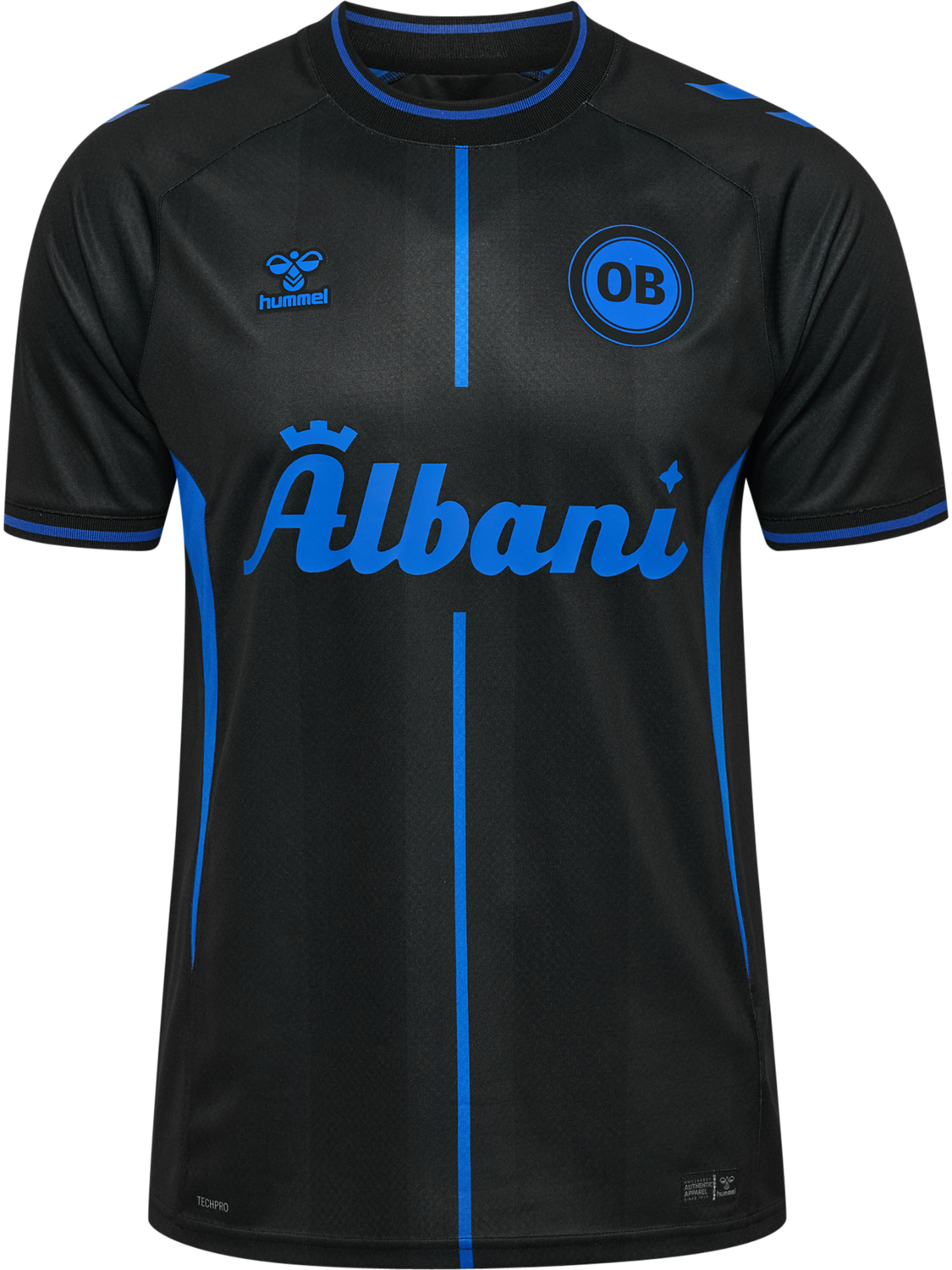 OB 26/27 AWAY JERSEY S/S, BLACK, packshot